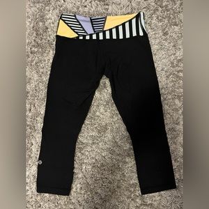 Lululemon leggings size 4 true to size.